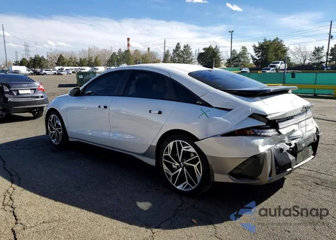 2024 Hyundai Ioniq 6 Sel z USA, uszkodzony, nr VIN KMHM34AC9RA080586